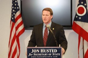 husted Republican Sen. Jon Husted, 2010 candidate for Secretary of State.